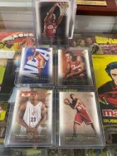 Lot of (5) Lebron James Rookie Cards