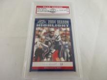 Tom Brady Patriots 2005 Topps Season Highlights #39 graded PAAS Gem Mint 9.5