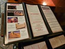 Tri-fold Menus Lot