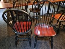 Ladder Back Wood Chairs