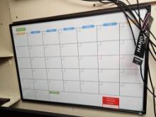 Calendar Dry Erase Board