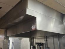 Captive Aire 8' x 7' Commercial Hood with Ansul Fire Suppression System