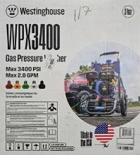 Westinghouse Gas Pressure Washer - WPX3400