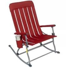 NEW Portable Rocking Chair - Red