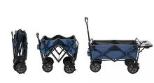 Mac Sports Folding Wagon w. Table - Blue