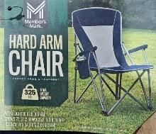 Camping Hard Arm Chair - Blue