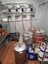 Complete Beer Draft System with Kegs