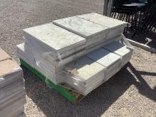 PALLET OF TRAVERTINE PAVERS