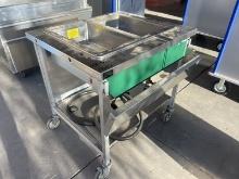 MOBILE FOOD SERVING CART