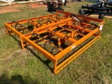 UNUSED LAND HONOR SKID STEER HAY ACCUMULATOR GRAPPLE ATTACHMENT