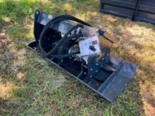 UNUSED LAND HONOR SKID STEER VIBRATORY PLATE COMPACTOR