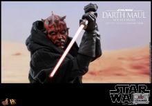 Hot Toys DX17 "SW1: Darth Maul With Speeder Bike" Action Figure