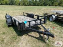 1993 10' Single Axle Trailer