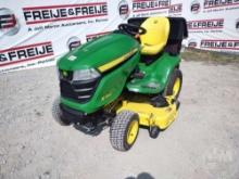 JOHN DEERE X380 RIDING MOWER SN: 1MOX380APMM130128