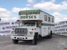 1984 FORD F-700 VIN: 1FDPK74N9EVA03041 S HORSE TRANSPORTER