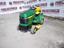 JOHN DEERE X300 RIDING MOWER SN: M0X300C097901