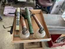 FLAT OF 4 VINTAGE SPRAYERS