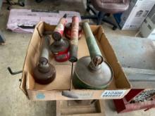 FLAT OF 4 VINTAGE SPRAYERS