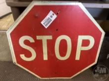 30”...... ALUMINUM STOP SIGN