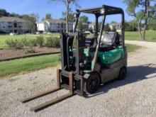 MITSUBISHI FGC20 PNEUMATIC TIRE FORKLIFT SN: D-783443