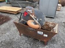 Wheel Barrow & Concrete Mixing Bucket