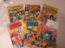 6 comic books