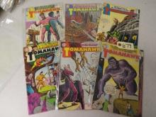 6 Tomahawk Comic books