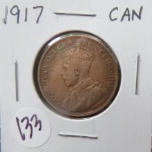 1917- Canada Large Cent