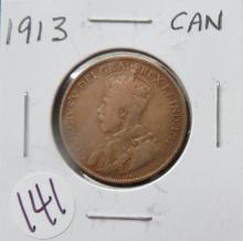 1913- Canada Large Cent