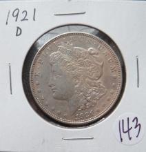 1921-D Morgan Silver Dollar