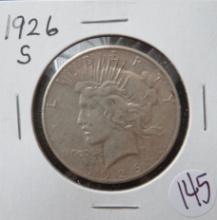 1926-S Peace Silver Dollar