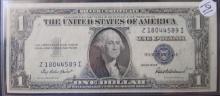 1957-F US 1 Dollar Silver Certificate