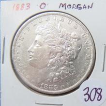 1883-O Morgan Dollar