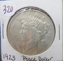 1923- Peace Dollar