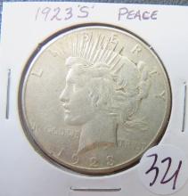 1923-S Peace Dollar