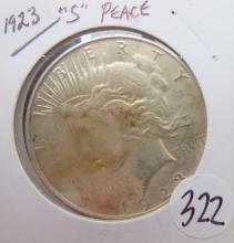 1923-S Peace Dollar