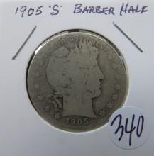 1905-S Barber Half