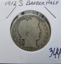 1912-S Barber Half