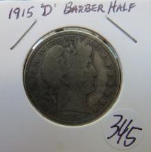 1915-D Barber Half