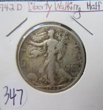 1942-S Liberty Walking Half