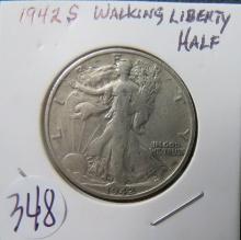 1948-S Liberty Walking Half