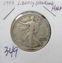 1943- Liberty Walking Half