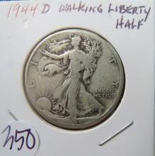 1944-D Liberty Walking Half