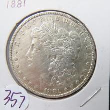 1881- Morgan Dollar