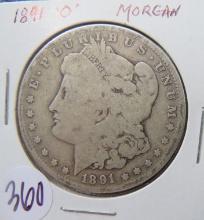 1891-O Morgan Dollar