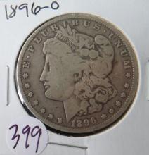 1896-O Morgan Silver Dollar