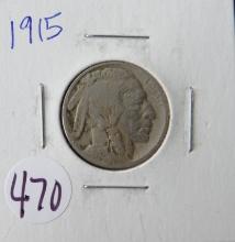 1915- Buffalo Nickel