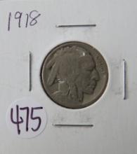 1918- Buffalo Nickel