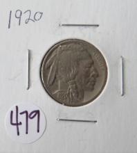 1920- Buffalo Nickel