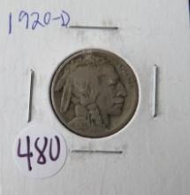 1920-D Buffalo Nickel